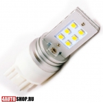   Светодиодная автолампа W21W 12 LED SMD2323 (2шт.)