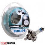  Philips X-treme Vision Галогенная автомобильная лампа H4 60/55W (2шт.)